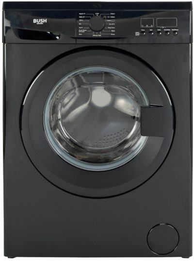 Bush WMDF914B 9KG 1400 Spin Washing Machine - Black.